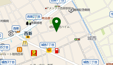 Please(プリーズ) 西新店の地図画像