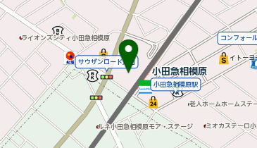 アロマブルーム ラクアル・オダサガ店の地図画像