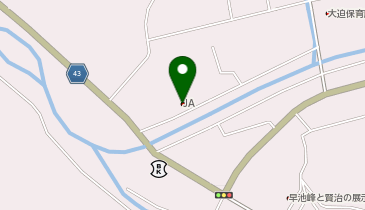 JAいわて花巻 営農センター大迫の地図画像