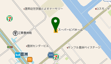 株式会社ワシントン靴店 クロシード豊洲店の地図画像