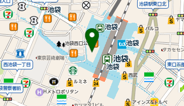 東武百貨店 池袋店 ミキモト コスメティックス カウンターの地図画像