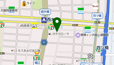 北欧産業株式会社 大阪店の地図画像