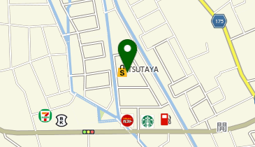 本屋さんのガシャポンのデパート TSUTAYA BOOKSTORE藤の木店の地図画像