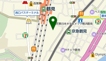 神田屋 鶴見東口店の地図画像