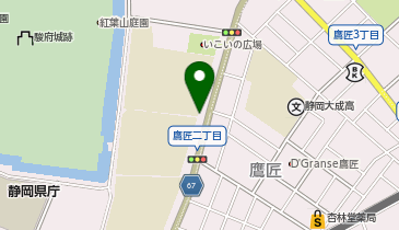 kirkekafe bakeri(シリケカフェ バーケリ) 葵区カフェ店の地図画像