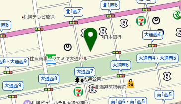 カプリ株式会社 札幌店の地図画像