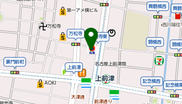 でらなんなん 大須店の地図画像