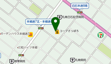 HUG FLOWERS(ハグ フラワーズ) ほんどおり店の地図画像