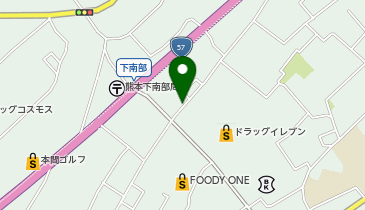 オートランド熊本 東バイパス店の地図画像