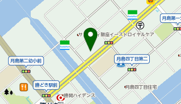 IBイングリッシュ月島・勝どき校の地図画像