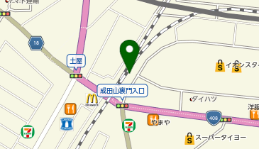 ISSHINDO(イッシンドウ) 成田店の地図画像