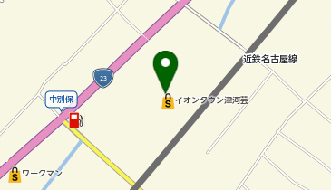 コスメティックガーデン イオンタウン津河芸店の地図画像