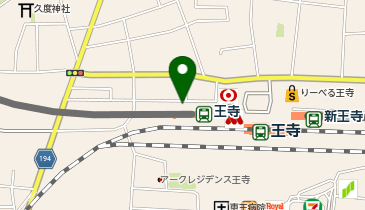 THE SUNLOUNGE(ザ サンラウンジ) 王寺店の地図画像