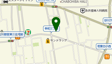 八百邦 立川店の地図画像