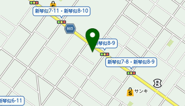 マーシャルワールド 札幌店の地図画像