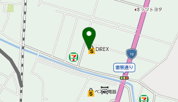 株式会社延岡イワキ ダイレックス南延岡店内の地図画像