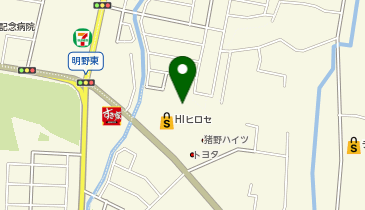 株式会社大分イワキ HIヒロセ明野店内の地図画像