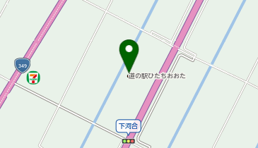 亀じるし 道の駅ひたちおおた店の地図画像
