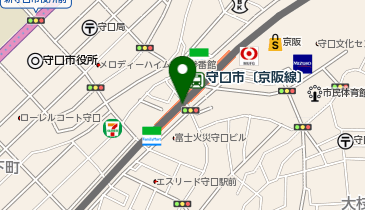 ミノル 守口店の地図画像