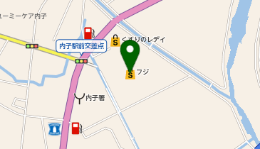 ミモザ パルティフジ内子店の地図画像