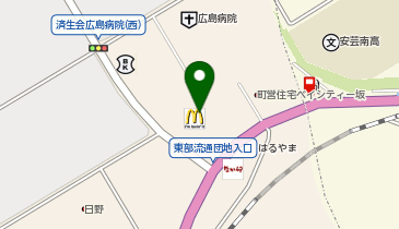 ミモザ フジグラン安芸店の地図画像