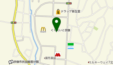 コムサイズム 宗像店の地図画像