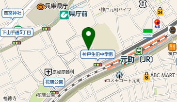 補聴器専門店 ふたば補聴器神戸営業所の地図画像