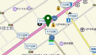 じゅわいよ・くちゅーる マキ 八戸店の地図画像