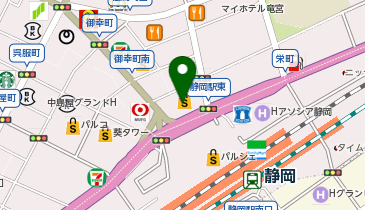 株式会社山形屋海苔店 松坂屋 静岡店の地図画像