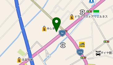 西日本補聴器有限会社 雲南店の地図画像