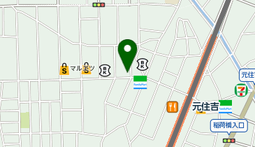有限会社宝舞産業 元住吉の地図画像