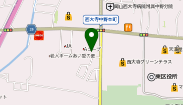 株式会社アサヒフレッシュ JA西大寺の地図画像