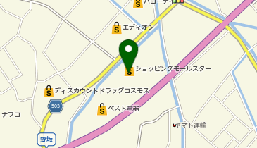 ドラッグ新生堂 宗像店の地図画像