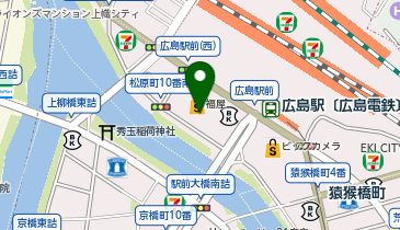 株式会社エリート 福屋広島駅前店の地図画像