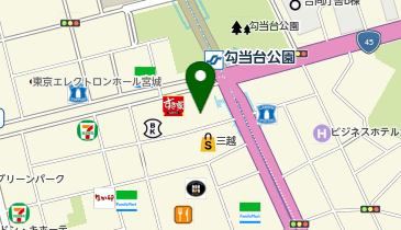 鶏三和 仙台三越店の地図画像