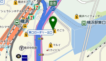 鶏三和 そごう横浜店の地図画像