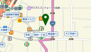 株式会社旬 小田原店の地図画像