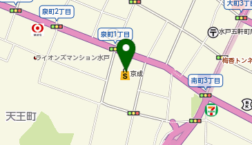 塩瀬総本家 水戸京成百貨店の地図画像