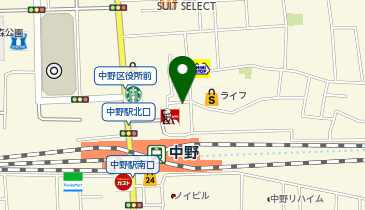 フジヤカメラ 用品館の地図画像