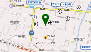 唐津ちょこバル Karatsu Choko Bar(カラツ チョコ バル)の地図画像