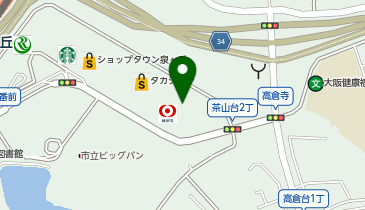 TAKE-UP(テイク アップ) 泉北高島屋の地図画像