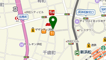 アンジェリック フォセッテ 浜松店の地図画像