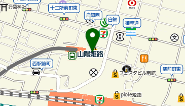三共生興ファッションサービス株式会社 山陽百貨店の地図画像