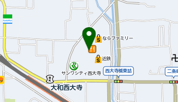 三共生興ファッションサービス株式会社 近鉄奈良店の地図画像