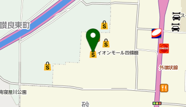 LUNA EARTH(ルナアース) イオンモール四條畷店の地図画像