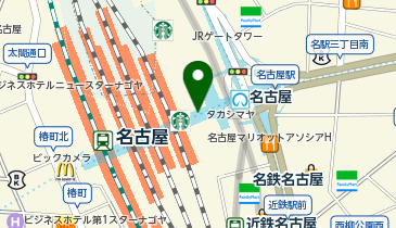 中川政七商店 タカシマヤゲートタワーモール店の地図画像