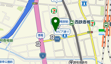 ピザクック 香椎店の地図画像