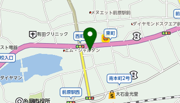 ピザクック 前原店の地図画像
