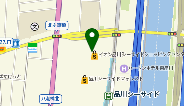 ピカール 品川シーサイド店の地図画像