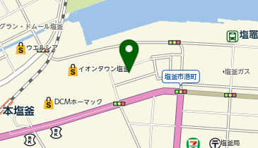 藤崎 塩釜店の地図画像